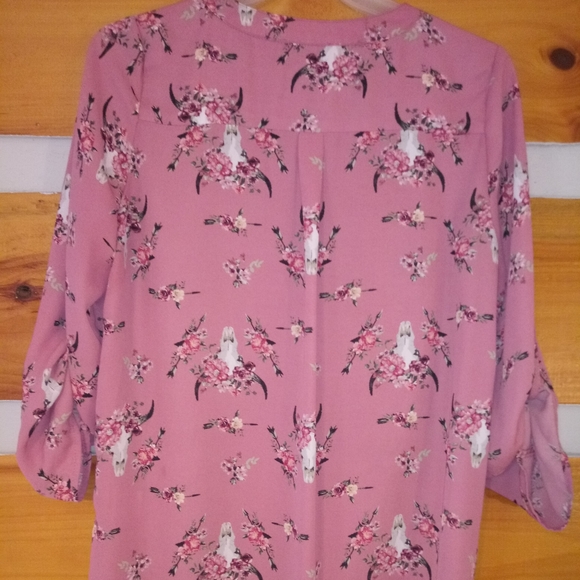 Wishful Park 3/4 Sleeve Dress Shirt Large - Picture 2 of 4